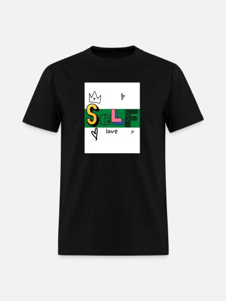 Self Love - Men's T-Shirt - black