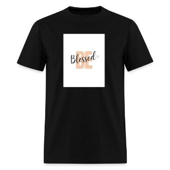 Blessed - Men's T-Shirt - black - Front - Jose (178cm)