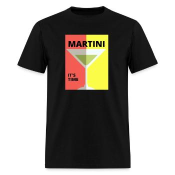 Martini - Men's T-Shirt - black - Front - Jose (178cm)