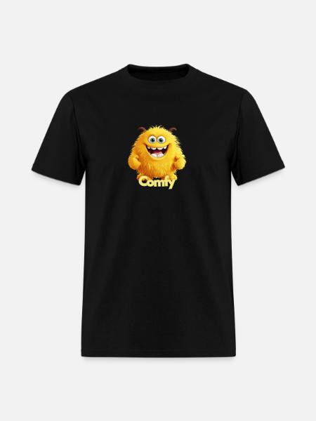 Comfy Warm Fuzzy - Men's T-Shirt - black