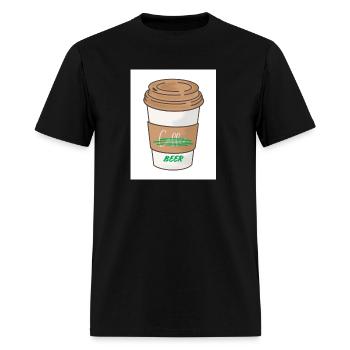 BEER - Men's T-Shirt - black - Front - Jose (178cm)