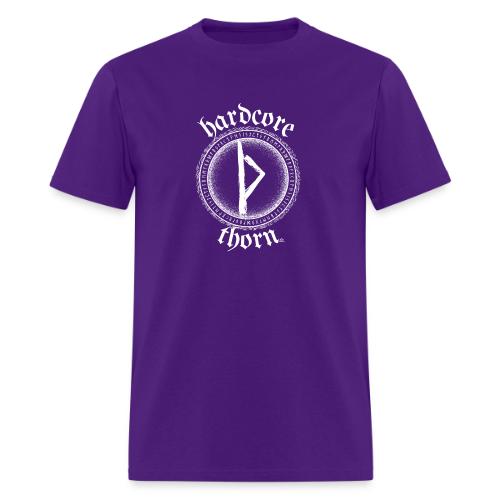 Hardcore Thorn (white design) - Men's T-Shirt