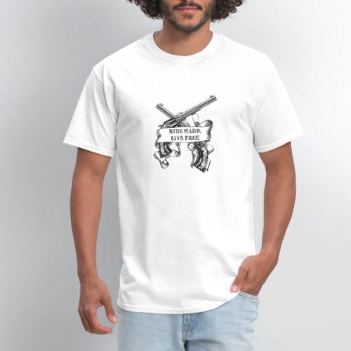 Ride Hard Live Free - Men's T-Shirt