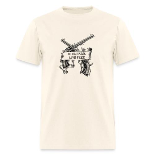 Ride Hard Live Free - Men's T-Shirt