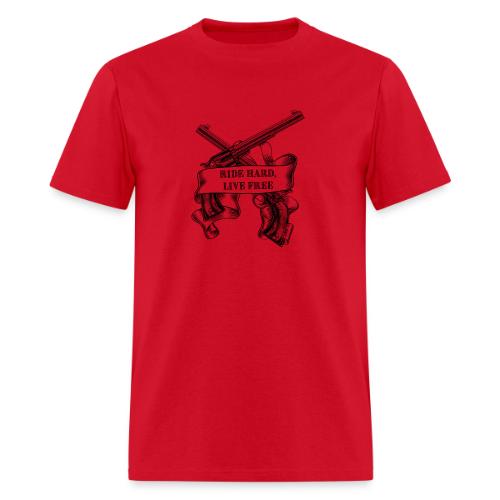Ride Hard Live Free - Men's T-Shirt