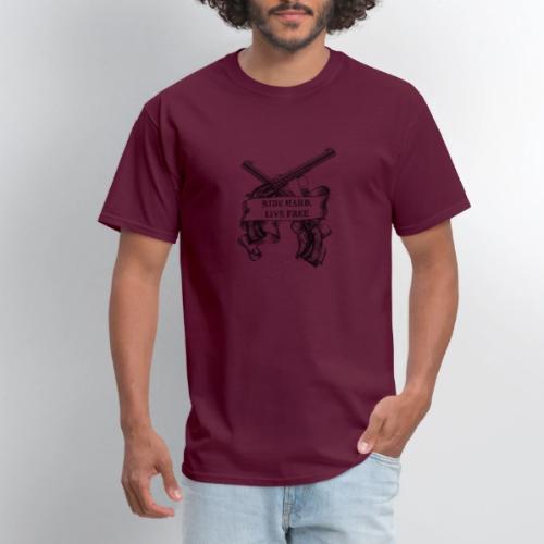 Ride Hard Live Free - Men's T-Shirt