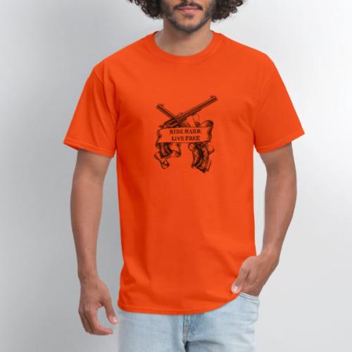 Ride Hard Live Free - Men's T-Shirt