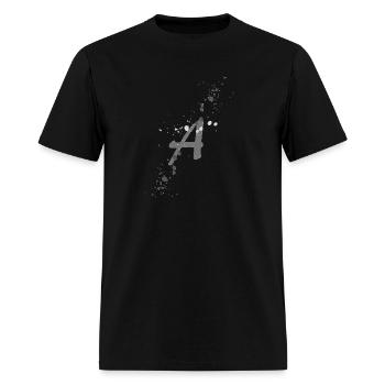 Initial Style: A Edition - Men's T-Shirt - black - Front - Jose (178cm)