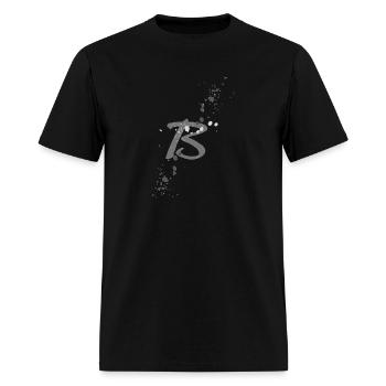 Initial Style: A Edition - Men's T-Shirt - black - Front - Jose (178cm)