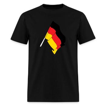 Flag of Germany - Men's T-Shirt - black - Front - Jose (178cm)