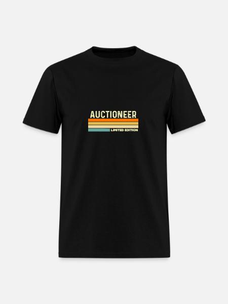 Auctioneer Limited edition - Men's T-Shirt - black