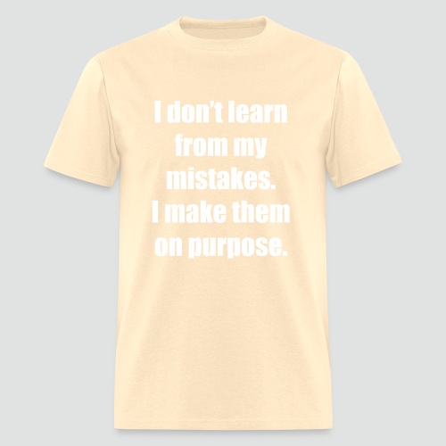 Mistakes - Men's T-Shirt