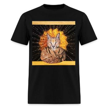 Cosmic Caracal - Men's T-Shirt - black - Front - Jose (178cm)
