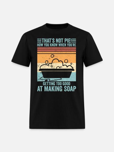 Soap Making Soap Maker - Men's T-Shirt - black