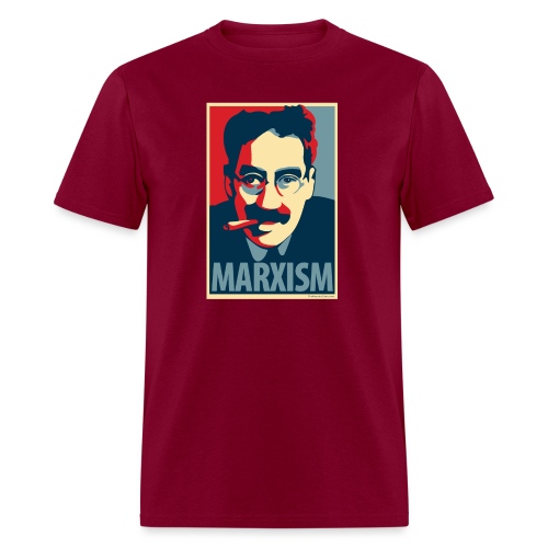 Marxism: Obama Poster Parody - Men's T-Shirt