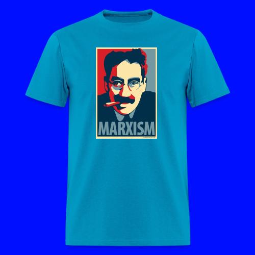 Marxism: Obama Poster Parody - Men's T-Shirt