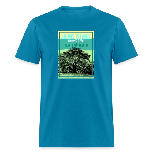 Johns Island_Angel Oak - Men's T-Shirt