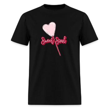 Sweet Soul - Men's T-Shirt - black - Front - Jose (178cm)