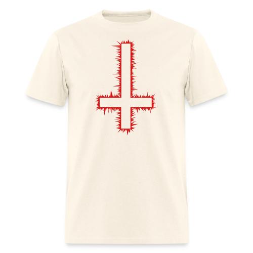 Inverted Cross - Men's T-Shirt