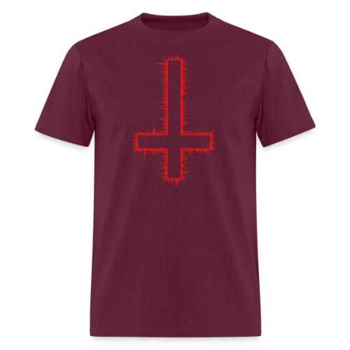 Inverted Cross - Men's T-Shirt