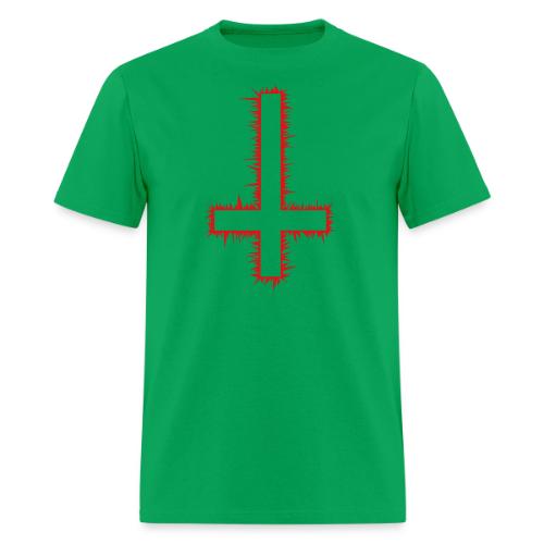 Inverted Cross - Men's T-Shirt