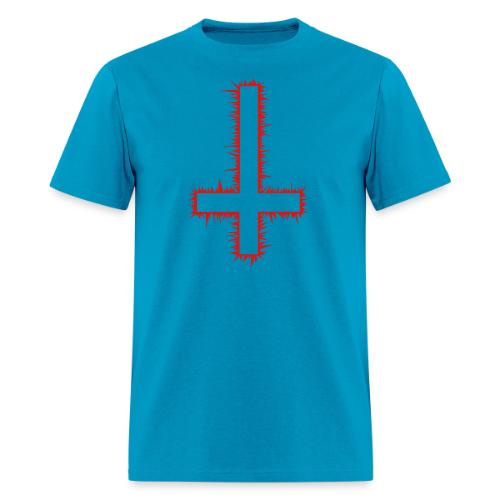 Inverted Cross - Men's T-Shirt