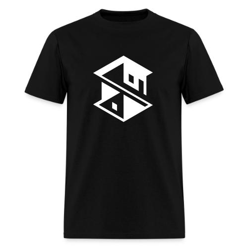 Unreal Estate Records Logo White - Men's T-Shirt