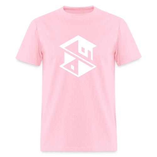 Unreal Estate Records Logo White - Men's T-Shirt