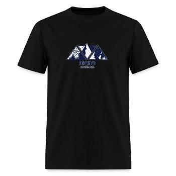 Mono Outdoors Mountain Day & Night - Men's T-Shirt - black - Front - Jose (178cm)