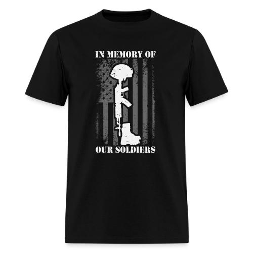 In Memory Of Our Soldiers - Men's T-Shirt
