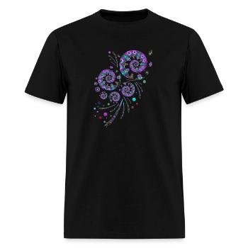 3rd Eye Traveler (multi) - Men's T-Shirt - black - Front - Jose (178cm)
