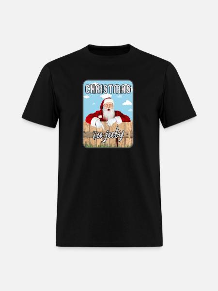 Christmas In July - Men's T-Shirt - black