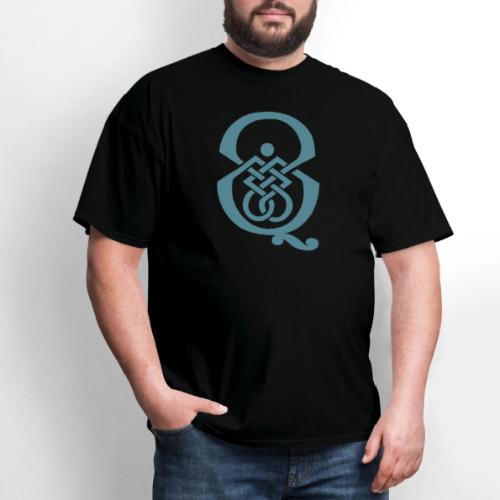 qcpb blue logo - Men's T-Shirt