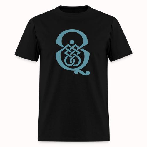 qcpb blue logo - Men's T-Shirt