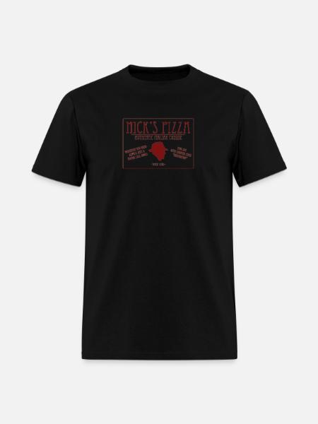 Nick's Pizza - Men's T-Shirt - black