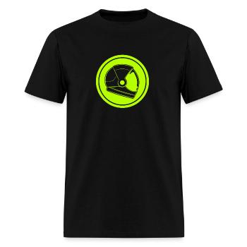 Space Helmet - Men's T-Shirt - black - Front - Jose (178cm)