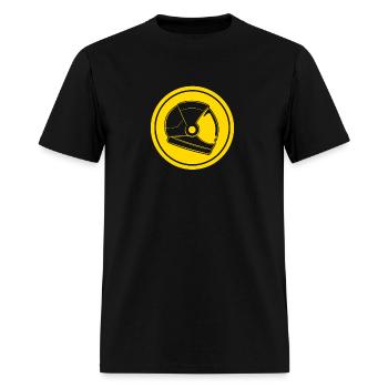 Space Helmet - Men's T-Shirt - black - Front - Jose (178cm)