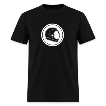 Space Helmet - Men's T-Shirt - black - Front - Jose (178cm)
