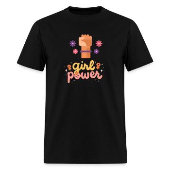 Girl Power - T-shirt Homme - noir - Devant - Jose (178cm)