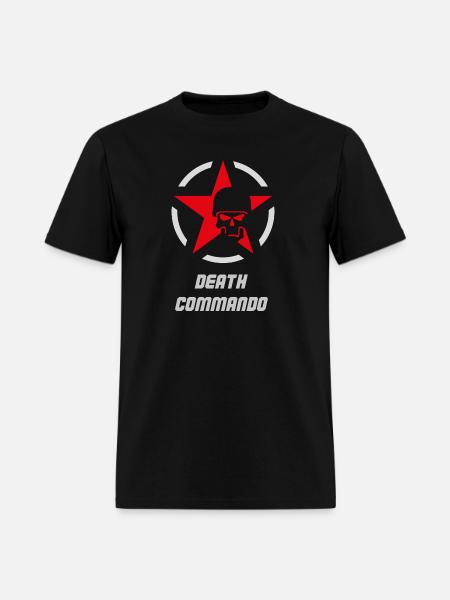 Death Commando Military Skull - Men's T-Shirt - black