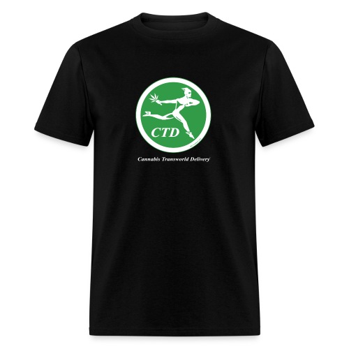 Cannabis Transworld Delivery - Green-White - Men's T-Shirt