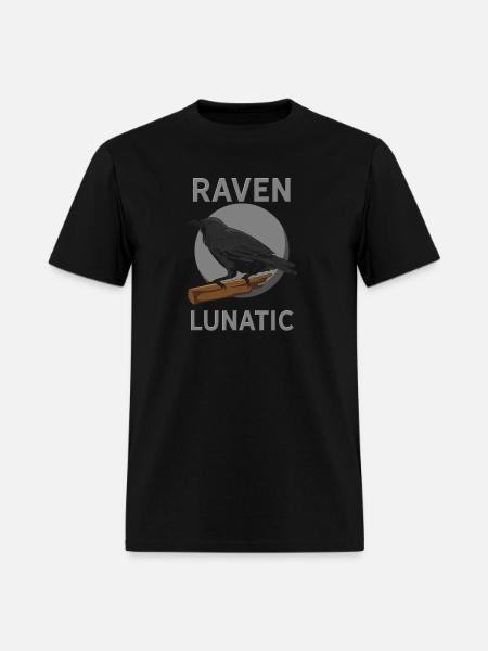 Raven Lunatic - Men's T-Shirt - black