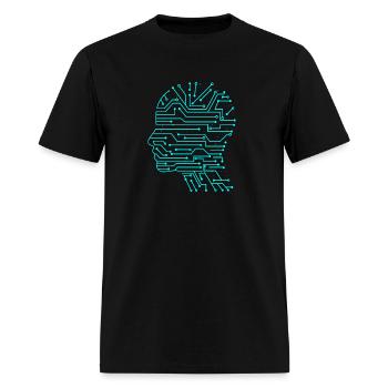 Artificial Intelligence - Men's T-Shirt - black - Front - Jose (178cm)