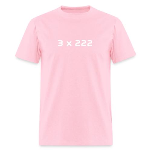 3 x 222 - Men's T-Shirt