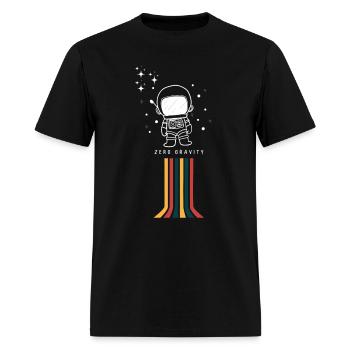 zero gravity - Men's T-Shirt - black - Front - Jose (178cm)