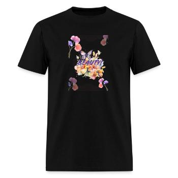 BEAUTY - Men's T-Shirt - black - Front - Jose (178cm)