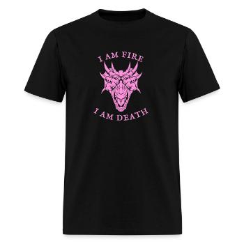 I Am Fire, I Am Death - Men's T-Shirt - black - Front - Jose (178cm)