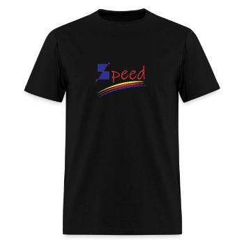 speed - Men's T-Shirt - black - Front - Jose (178cm)