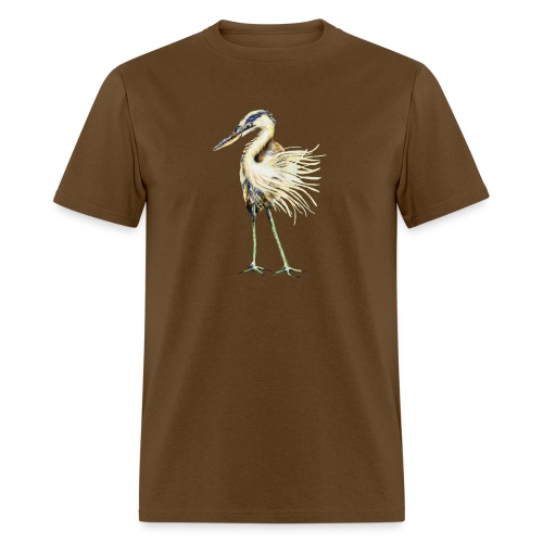 Great Blue Heron - Men's T-Shirt