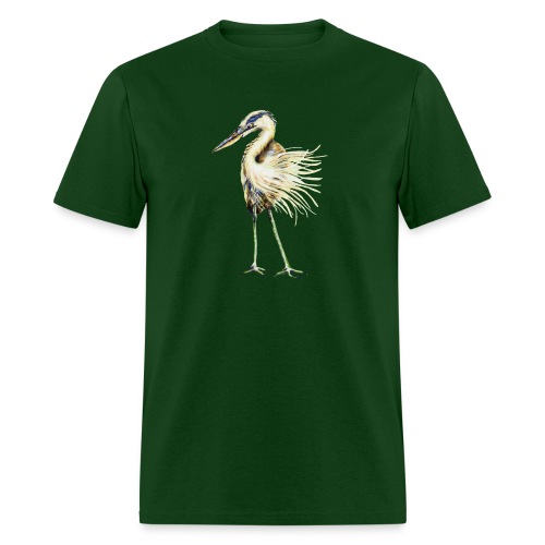 Great Blue Heron - Men's T-Shirt